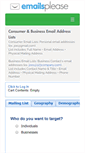 Mobile Screenshot of emailsplease.com